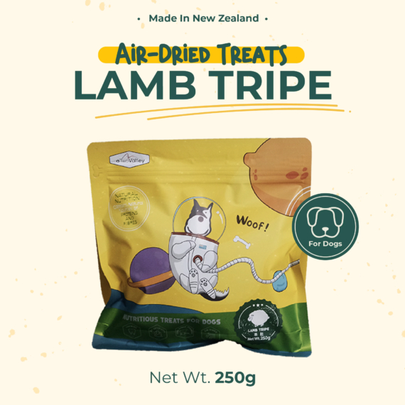 aTwoValley Air-Dried Lamb Tripe For Dogs (250g) - Image 4