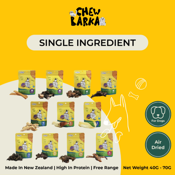 [Old Packaging Clearance] aTwoValley Air-Dried Dog Treats (11 Flavours)